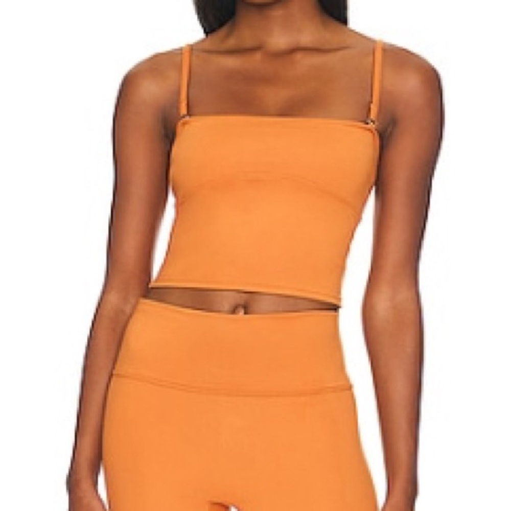 NWOT- WellBeing+BeingWell- Flowwell Miss Tank & Callista Pant Set in Adobe Brown